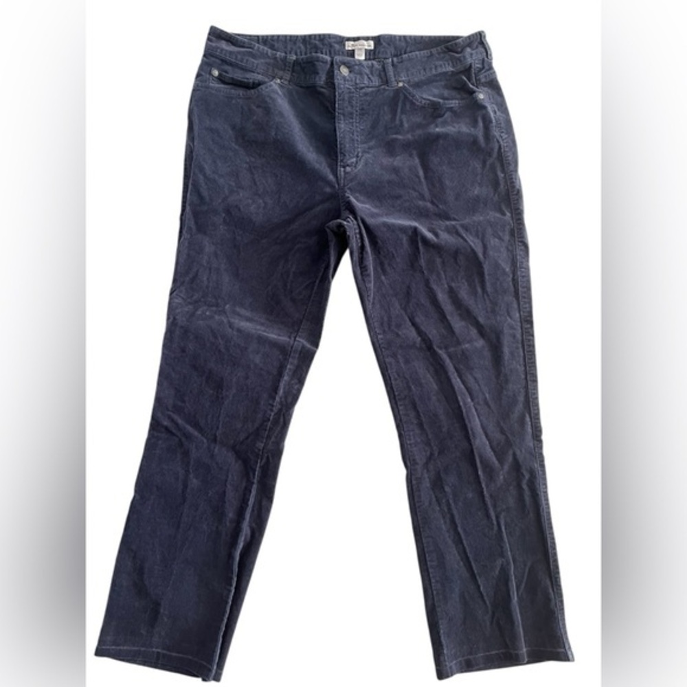 Peter Millar Dark Blue Corduroy Pants